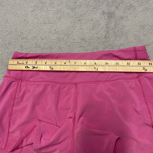 Lululemon Speed Up Shorts Size 4 Pink 4" Inseam Active Running Lined - Picture 6 of 11